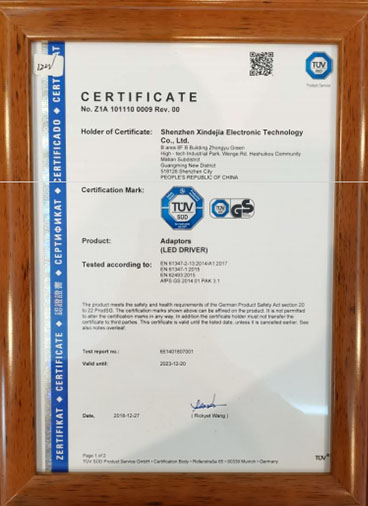GS-Certificate